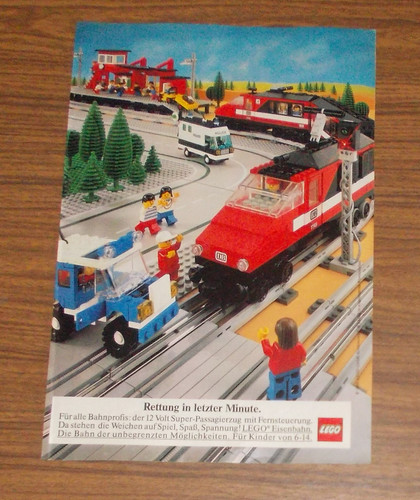Rara pubblicità lego - rara, trains