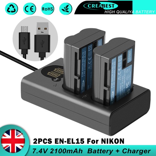 El15 el15b batteria e - 2x, en-el15