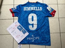 MAGLIA MATCH WORN COA CATANZARO 2023/24 IEMMELLO VINTAGE INDOSSATA CALCIO