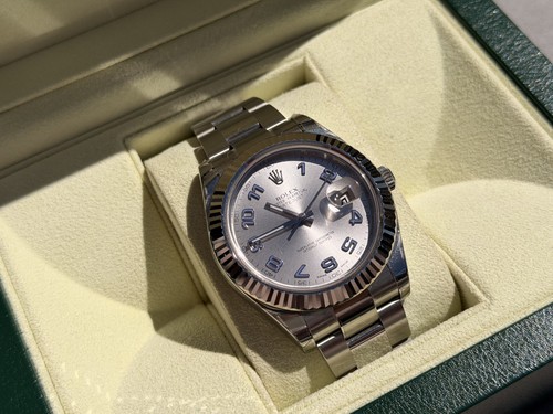 Rolex datejust acciaio - 41, mm