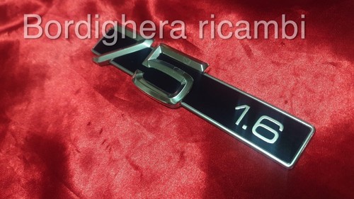 Alfa romeo 6 - 1.6, scritta