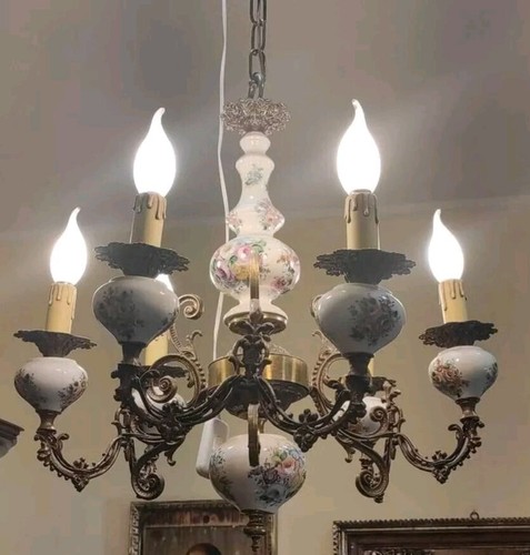 Lampadario ceramica - lampadario, in