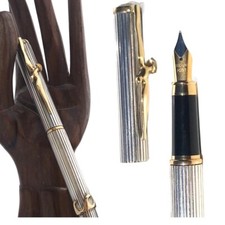 Penna stilografica vintage oro