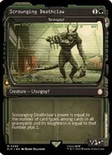 MTG FOIL Vetrina Scrounging Deathclaw Inglese [PIP]