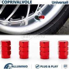 4 Tappi COPRIVALVOLE Auto Moto