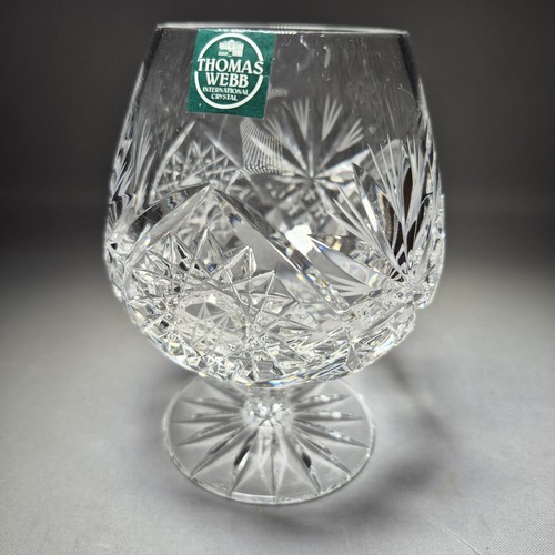 Thomas webb crystal brandy - webb,