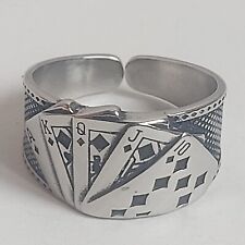 Biker ring Scala Reale Anello Originale Motociclista 