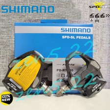 Set tacchetti Shimano 105 PD-R7000 fibra di carbonio SPD-SL senza clip pedale bici strada SH11