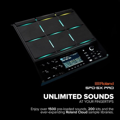 Roland spd pro sampling pad - roland,