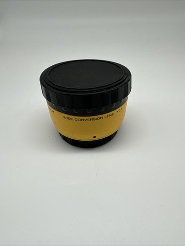 Sony wide conversion lens - wide, x0.5