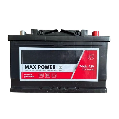 Batteria auto max power - auto, 74ah