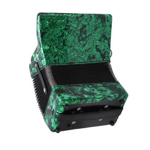 Fisarmonica verde tasti 8 - verde,