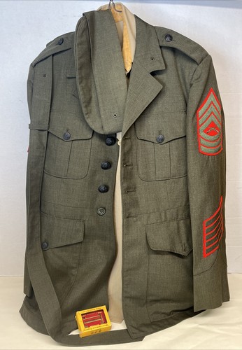 Usmc alpha greens ssgt uniform - usmc,