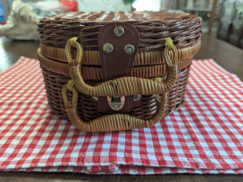 Cestino picnic vintage in - cestino, da