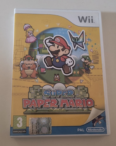 Super paper mario - paper,