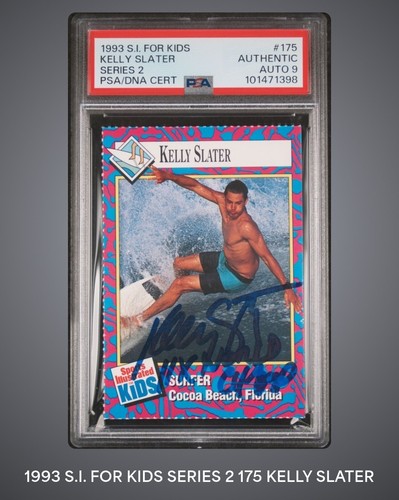 Kelly slater signed - signed, si