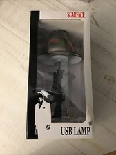 Scarface Machine Gun Table Lamp USB Lamp  In Box  Say Hello To My Little Friend