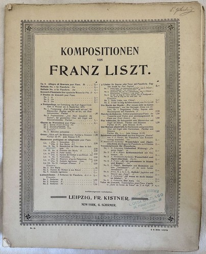 Franz liszt benediction - franz, de