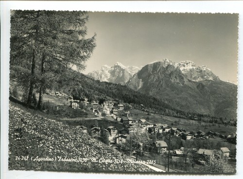 1955 agordino frassene monte - frassene,