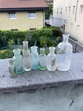 BOTTIGLIA WW1 LOTTO 7 BOTTIGLIE FARMACIA KUK AUSTRIA TRENTINO SCAVO