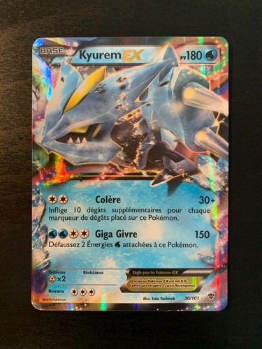 Carte pokémon kyurem ex - kyurem,