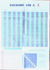GIOCHIAMO CON IL X  -Tavola
