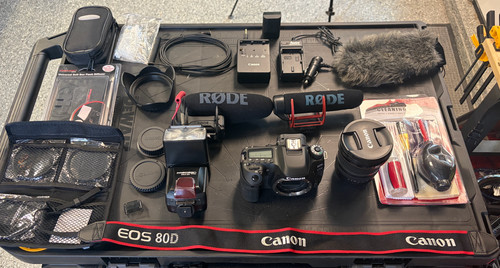 Corpo canon eos - corpo, 80d