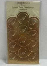 Busta Monogramma Sigilli Oro