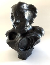 SCULPTURE - MALE BRONZE BUST