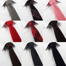 Lana Uomo Cravatta Tweed