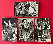 4 foto attori cartolina del 1956 Catherina Valente Bonjour, Kathrin (157722