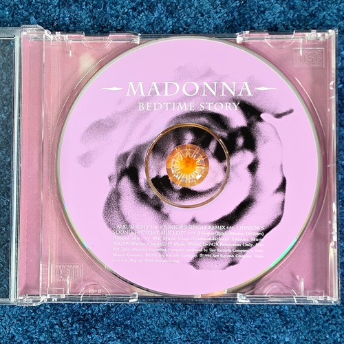 Madonna bedtime story promo - bedtime, cd