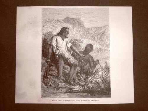 Gli indiani america nel 1863 - gli,