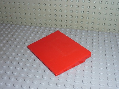 Red slope brick - slope,