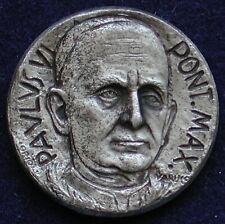 MEDAGLIETTA PAPA PAOLO VI° PONT. MONTINI CONCILIO ECUMENICO II° ERMINIO VARISCO