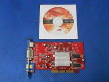 ATI Radeon 9250 128MB AGP Scheda Grafica Rara Vintage