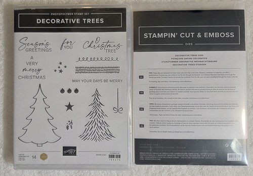 Decorative trees stamps - trees, dies