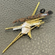 Spilla pietra preziosa tono