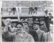 1961 Press Photo Molotov