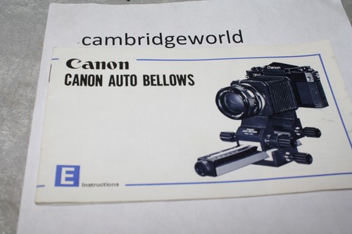 Canon auto soffietto manuale - canon,
