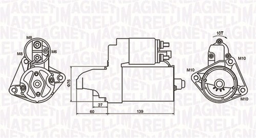 Magneti marelli 063721050010 - magneti,