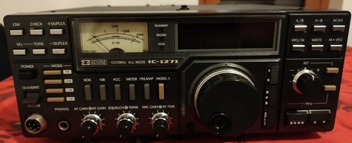 Icom 1271 radio 1200 mhz - icom,