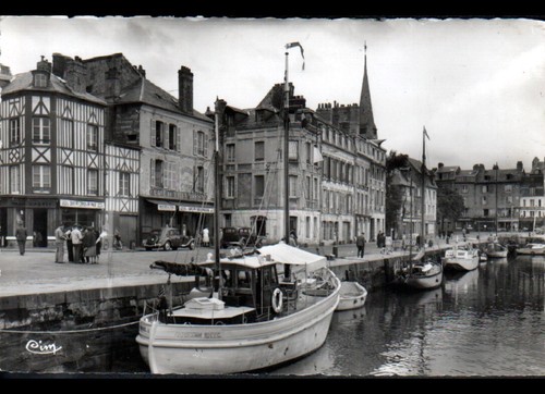 Honfleur bateau - honfleur,