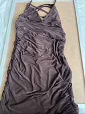 Abito Missy Empire marrone