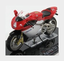 1:24 Edicola Mv Agusta 750 F4 Red Silver ED4110102 Modellino