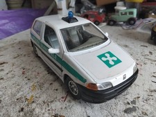 Fiat Punto Polizia Municipale Vigili Urbani Burago 1/24