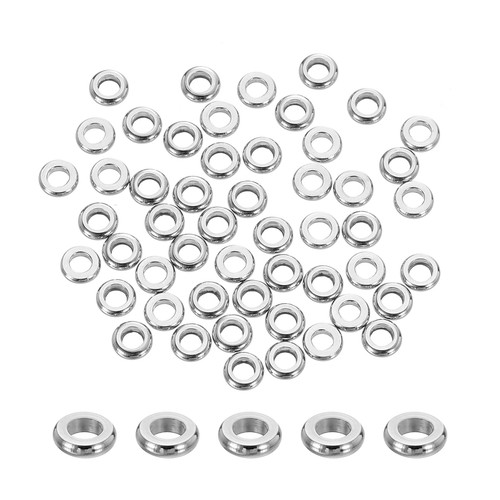 Perline spacer acciaio - perline,
