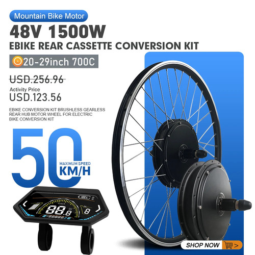 Bicicletta elettrica mtb 48v - elettrica,