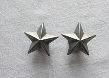 LOTTO COPPIA STELLETTE mm 20 MOSTRINA GIACCA UNIFORME WWI 1a GUERRA 1915