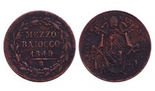 STATO PONTIFICIO - ROMA MEZZO